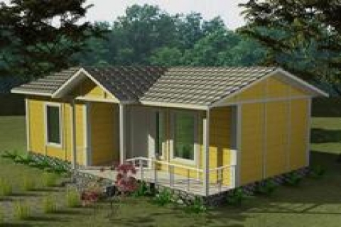 Düzce'deki prefabrik evlere tahliye!