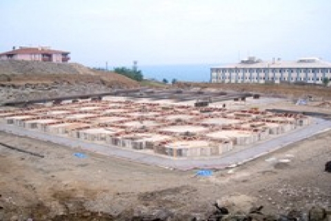 Trabzon 'da Avrupa Gençlik Olimpik Oyunları için hazırlanan tesisler incelendi