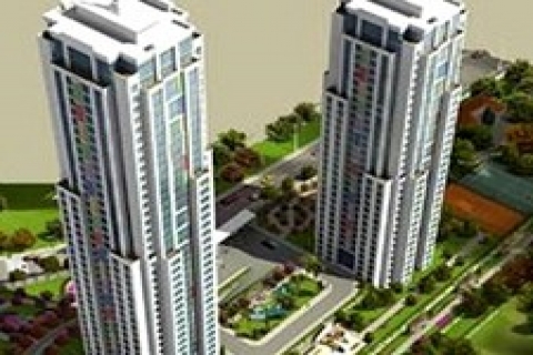 Ağaoğlu My Towerland Sky Towers'ın havadan görüşünü!