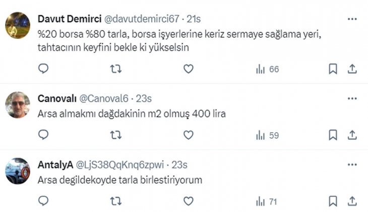 Vatandaşlar arsa yatırımı yapıyor mu? Bu fiyatlardan alınmaz diyen de oldu, iyi kazandırdı diyen de!