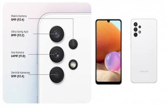 Samsung Galaxy A32 ye 1250 TL indirim! 2022 Mart fiyat listesi...