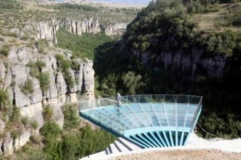 Safranbolu İncekaya Kanyonu'na camdan seyir terası!