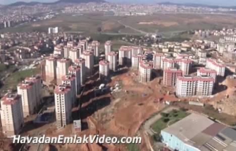  Tuzla Emlak Konutları'dan son görüntüler! Havadan videosu!