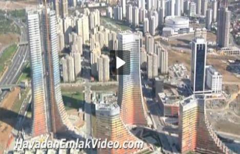  Varyap Meridian Ataşehir projesinden havadan video! 