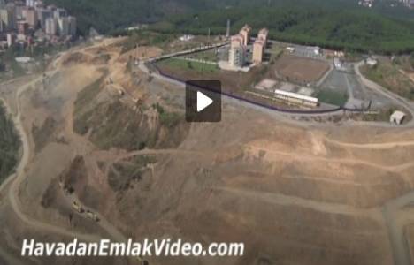  Maslak 1453 Evleri'nin havadan görüntüleri!