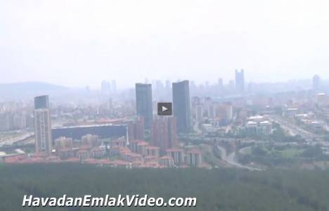 Ümraniye Yeşil Vadi Konakları'nın havadan son görüntüleri!