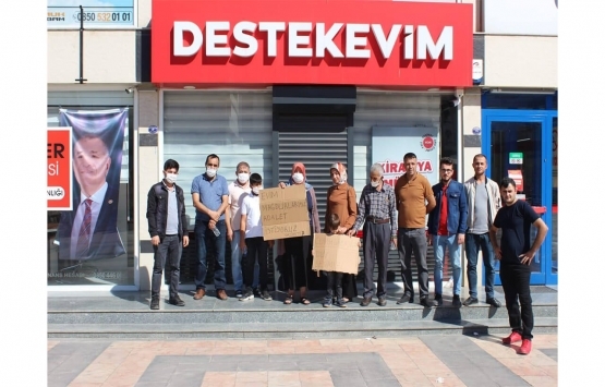 Evim Mağdurları ndan Türkiye nin dört bir yanında eylem!