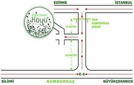 Doğal Yaşam Kumburgaz Vilları nda 215 bin TL ye 2+1!