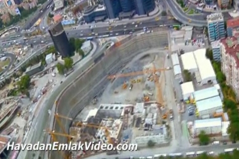 Çiftçiler Holding Zincirlikuyu projesinin inşaatının son hali!