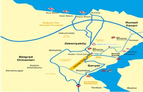 North İstanbul Sarıyer nerede?