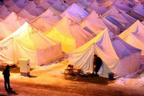 Kızılay çadırının konsept ve rengi değişiyor!