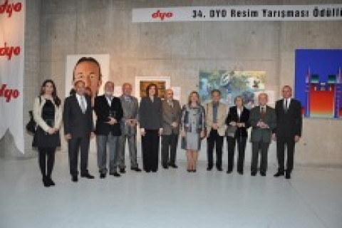 DYO Resim Yarışması'nda ödül alan eserler sergilendi!