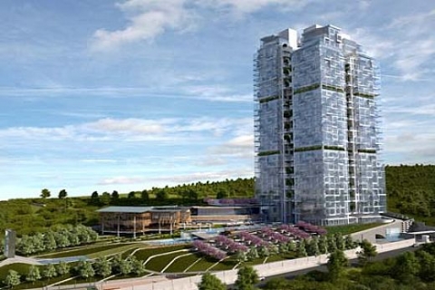 O2 Residence Bahçeşehir'de 1.900 dolara!