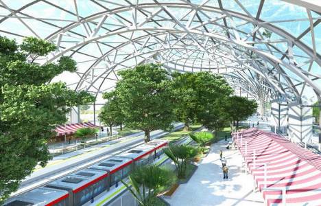 Büyükçekmece metro gar projesinin görselleri yayınlandı!