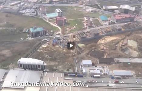 Esenyurt Terrace Mix'in son durumu havadan görüntülendi! 