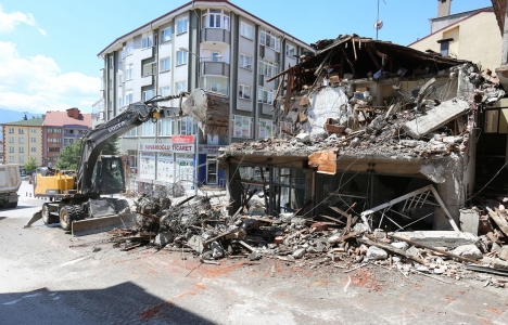 Bolu Büyükcami Mahallesi'nde yıkımlar başladı!