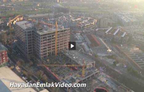 Topkapı bölgesi havadan görüntülendi! 