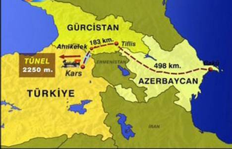 Kars Bakü demiryolu projesinin yüzde 99'u tamamlandı! 