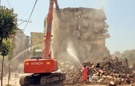 Esenler'de kentsel dönüşüm kapsamında 260 bin bina yıkıldı!