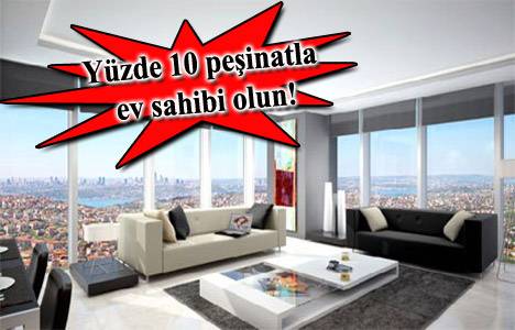 Düşük peşinatla ev!