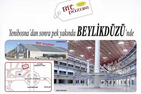 Beylikdüzü Eskidji Bit Pazarı için ön talep toplanıyor!
