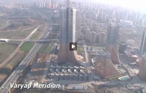  Ataşehir'de yer alan 4 projenin havadan videosu!