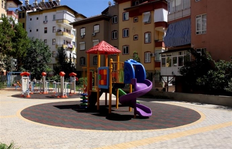 Alanya’nın Hacet Mahallesi’ne çocuk parkı!