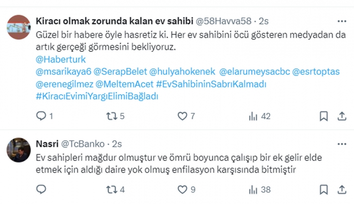 Mağdur ev sahibinden Bakan Tunç a çağrı: Yüzde 25 zam sınırı helal değildir, asıl olan adaletin sağlanmasıdır!