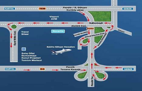 Dumankaya Cadde Kurtköy vaziyet planı!