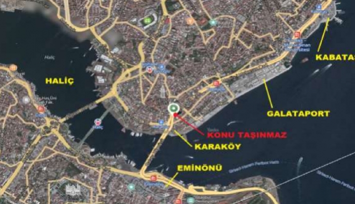 Halk GYO nun Karaköy binası 1 yılda 178 milyon TL değerlendi!