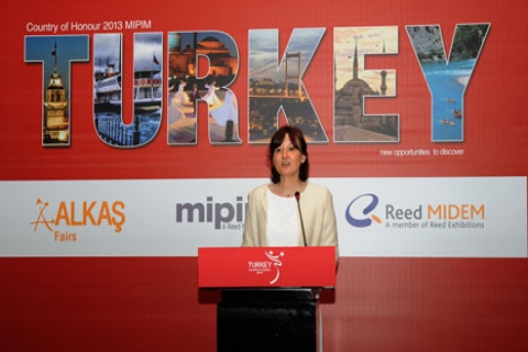 Avi Alkaş ve Kadir Topbaş, Mipim 2013 Onur Ülke Türkiye de!