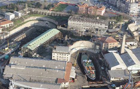 Haliç Tersanesi AVM, otel ve marina oluyor!