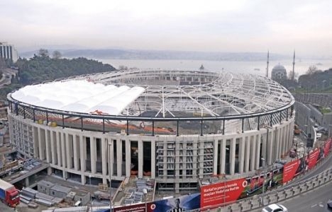 Vodafone Arena'da yoğun mesai harcanıyor!