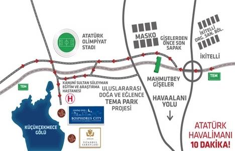 Halkalı Bosphorus City fiyatları!