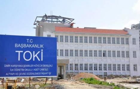  TOKİ 81 ilde 844 okul inşa etti! 