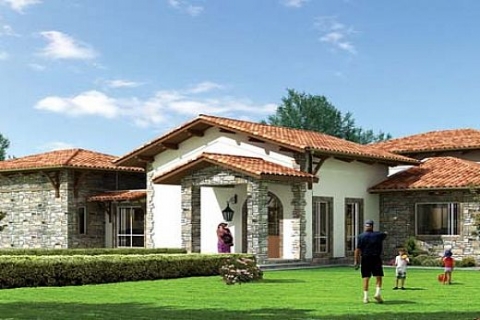 Park Village Evleri Projesi'nde 600 bin dolara 300 metrekare villa!