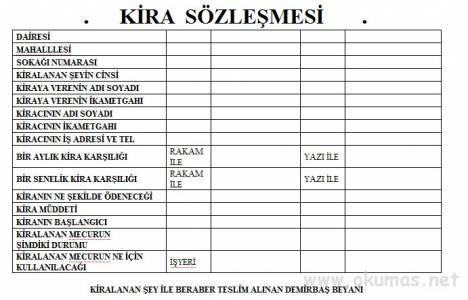 Kira sözleşmesine damga pulu gerekli mi?