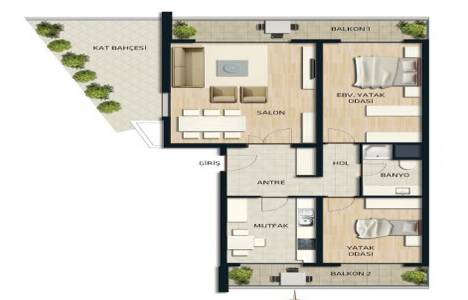  Teknik Yapı Evora İstanbul kat planı! 