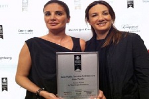 Tabanlıoğlu'nun Astana Arena tasarımına uluslararası ödül!