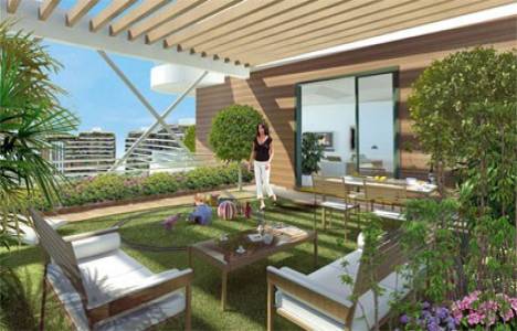 Gökyüzünde bahçe keyfi!