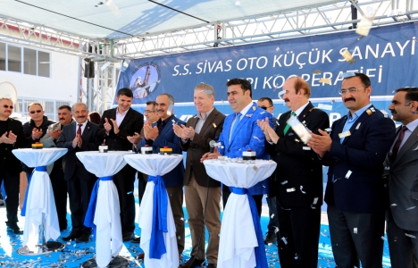 Sivas Oto Küçük Sanayi Sitesi dükkanları teslim edildi!