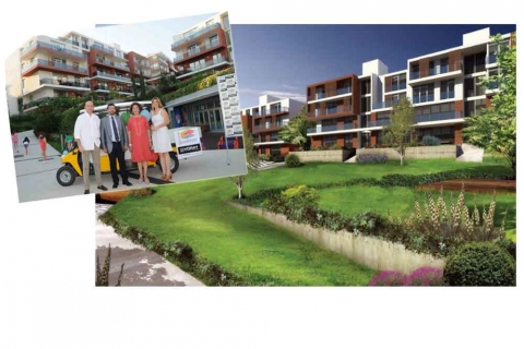 Bursa Güzelbiryer'de site içi ulaşım seferi başladı! 305 bin TL'ye 2+1! 