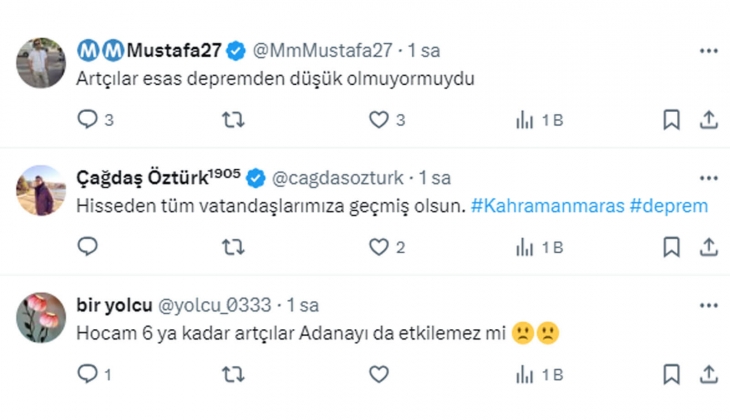 Kahramanmaraş bugün 4.4 büyüklüğünde sallandı! Deprem araştırmacısı Baturhan Öğüt ten 6 büyüklüğünde yeni deprem uyarısı