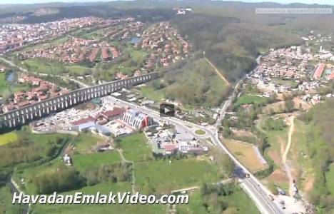 Göktürk bölgesinin havadan genel görüntüleri!