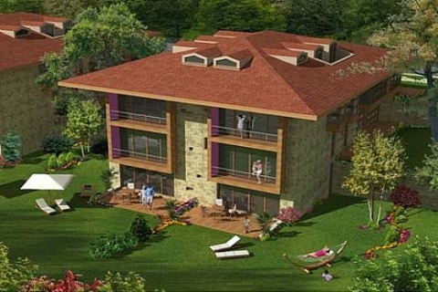 Oksizen Konakları'nda 1 milyon 250 bin dolara 5+1 bahçe dubleksi!