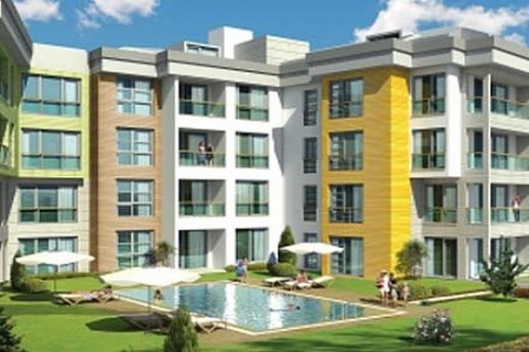  Kemercity Apartments III Göktürk'te 520 bin liraya 4+1 çatı dubleks!
