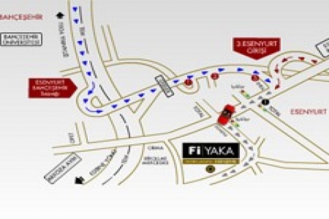 Fi-Yaka Esenşehir nerede Fiyaka Esenşehir'e nasıl gidilir