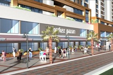 Özyurtlar 'dan Ak&NMerkez 'de 1.435 TL taksitle balkonlu 2+1!