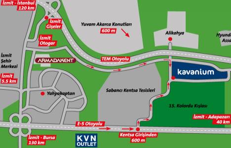 Kavanium Gölcük te 64 bin liraya! 18 ay sonra teslim!