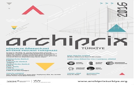 Archiprix-TR 2016'ya başvurular başladı!